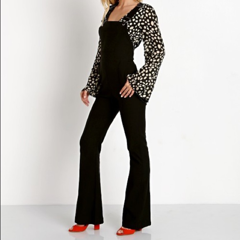 Stone Cold Fox Duke Overall Black Cotton Twill